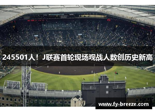 245501人！J联赛首轮现场观战人数创历史新高